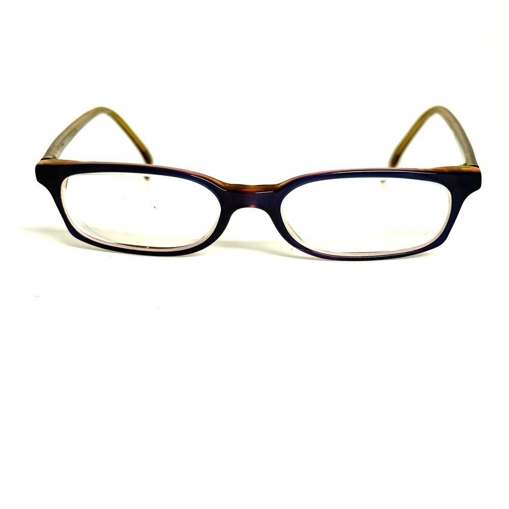 Jean Lafont Paris Jaguar 505 Purple Tortoise Rectangular Eyeglasses Frames